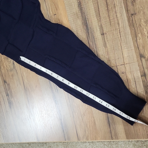 INTERKNIT AUSTRALIA Vintage Superwash Wool Navy Heavy Duty Outdoor Sweater - Picture 10 of 10